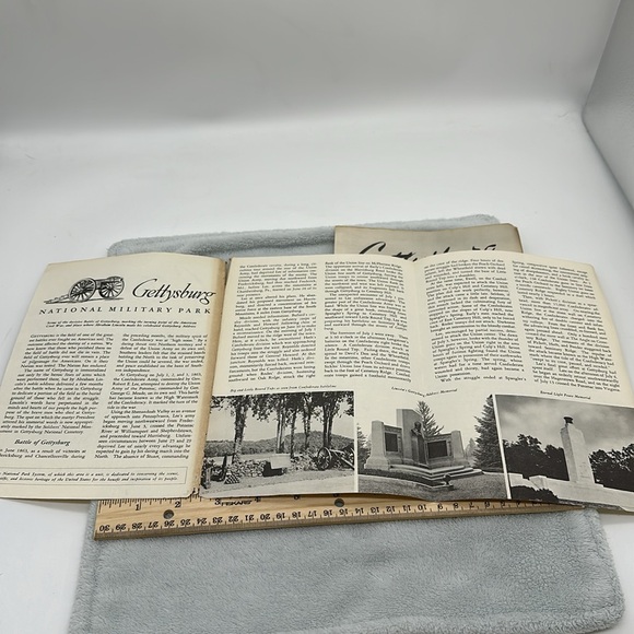 Gettysburg Battlefield Tours Tri-Fold Brochure Pennsylvania National Military Pk - Picture 9 of 9